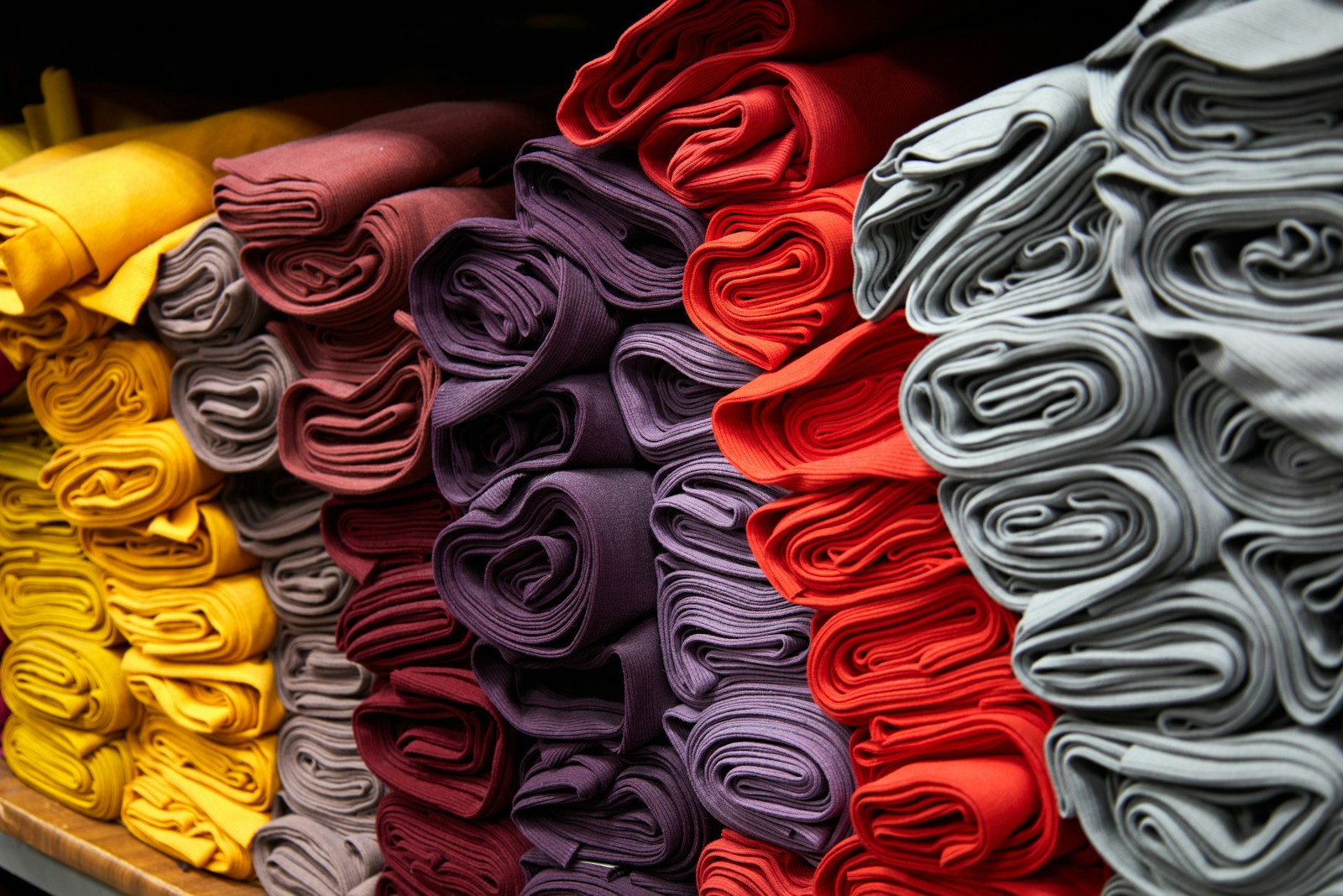 Fabrics clothes and Fabrics rolls